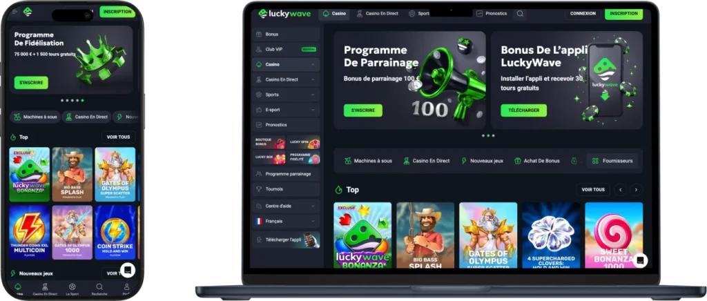 luckywave casino en ligne